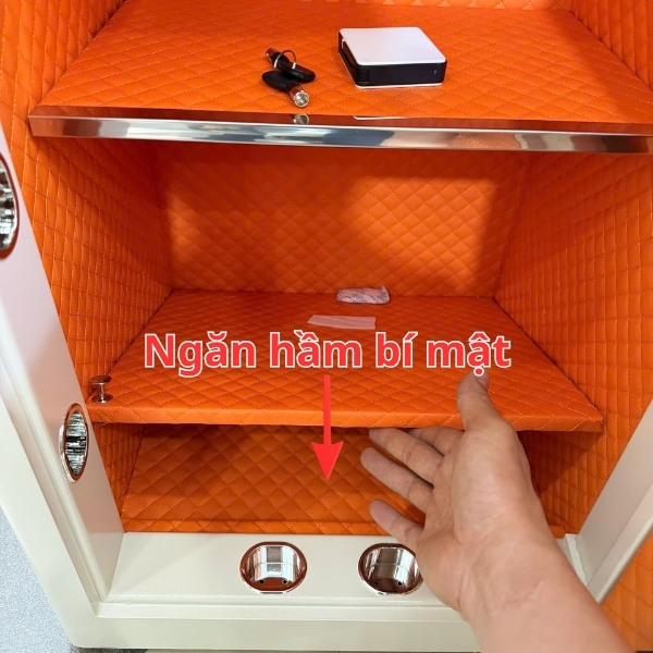 Két săt Xuân Hòa KIVA KV-60FID có ngăn hầm bí mật