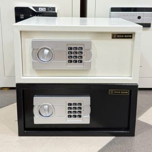 Két sắt mini khách sạn KIVA KV-200NG thép đúc để tủ – Review chi tiết tính năng, ưu nhược điểm