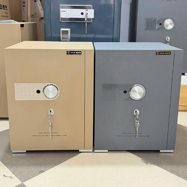 Két sắt Xuân Hòa KIVA KV-50KH vân tay điện tử báo động điện thoại